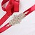 cheap Party Sashes-Satin / Tulle Wedding / Special Occasion Sash With Rhinestone Women&#039;s Sashes