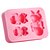 abordables Moldes para pasteles-1pc Silicona Ecológica Día de Acción de Gracias Manualidades Pastel Galleta Chocolate Bebé durmiendo Molde para hornear Herramientas para hornear