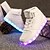 cheap Men&#039;s Sneakers-Men&#039;s Light Up Shoes Spring / Fall LED Casual Sneakers Tulle Slip Resistant Golden / White / Red / EU41