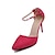 זול נעלי עקב לנשים-עקבים שמלה ריינסטון עקב סטילטו בוהן מחודדת נוחות קשמיר שחור אדום כחול