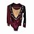 cheap Ice Skating Dresses , Pants &amp; Jackets-Figure Skating Top Boys&#039; Ice Skating Top Burgundy Spandex / Stretch Yarn Stretchy Professional / Beginner Skating Wear Creative / Floral