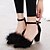 cheap Women&#039;s Flats-Women&#039;s Flats Solid Colored Summer Pearl Appliques Flat Heel Pointed Toe Comfort Fashion Boots PU Dark Brown Black Khaki