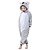 halpa Kigurumi-pyjamat-Lasten Kigurumi-pyjama Koala Pyjamahaalarit Polar Fleece Harmaa Cosplay varten Pojat ja tytöt Animal Sleepwear Sarjakuva Festivaali / loma Puvut / Trikoot / Kokopuku / Trikoot / Kokopuku