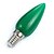 cheap Light Bulbs-1pc 0.5 W LED Candle Lights 30 lm E14 C35 8 LED Beads Dip LED Decorative Green 100-240 V / RoHS