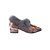 cheap Women&#039;s Heels-Women&#039;s Velvet Spring / Fall Comfort Heels Chunky Heel Pointed Toe Beading Gray / Coffee / Pink / Wedding / Dress