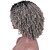 billiga Peruker i toppkvalitet-bruna peruker för kvinnor syntetisk peruk afro afro lager frisyr peruk kort svart / brunt grått syntetiskt hår kvinnors mörka rötter brun