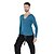 abordables Tenues de danse latine-Danse latine Hauts Homme Utilisation Spandex Volants Manches Longues Taille moyenne Haut