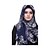 billige Etniske og kulturelle kostymer-Hodeplagg / Abaya / hijab Mote Hvit / Svart / Blå Chiffon Cosplay-tilbehør kostymer