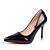 זול נעלי עקב לנשים-בגדי ריקוד נשים עקבים עקב סטילטו בוהן מחודדת PU נוחות אביב / סתיו חום / שחור / בז&#039;