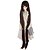 cheap Synthetic Trendy Wigs-Synthetic Wig kinky Straight kinky straight Wig Very Long Dark Auburn Synthetic Hair Women&#039;s Brown miss u hair / Doll Wig