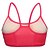 abordables Soutiens-gorge de sport-Femme Brassière de Sport Soutien-Gorges de Sport Elasthanne Yoga Course / Running Respirable Séchage rapide Perméabilité à l&#039;humidité Rembourré Soutien Moyen Noir Blanche Violet Rouge Fushia Rose