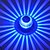 Недорогие Настенные светильники с незаметным креплением-Современный современный Металл настенный светильник 85-265V 3 W / Интегрированный светодиод
