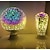 billige LED-globepærer-1stk 5 W LED Globe Pærer LED Glødelamper 450 lm E26 / E27 G95 28 LED Perler Integrer LED Dekorativ Stjernehimmel 3D Starburst Multi-farver 85-265 V