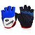 cheap Bike Gloves / Cycling Gloves-Nuckily Winter Gloves Bike Gloves / Cycling Gloves Mountain Bike Gloves Mountain Bike MTB Anti-Slip Breathable Shockproof Protective Fingerless Gloves Half Finger Sports Gloves Lycra Blue Black Green