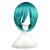 cheap Synthetic Trendy Wigs-Synthetic Wig kinky Straight Style Bob Capless Wig Green Green Synthetic Hair Women&#039;s Green Wig Short Cosplay Wig