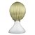 Χαμηλού Κόστους Συνθετικές Trendy Περούκες-Συνθετικές Περούκες Κατσαρά Ίσια Κατσαρά Ίσια Περούκα Ξανθό Κοντό Κίτρινο Συνθετικά μαλλιά Γυναικεία Ξανθό