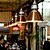 levne Ostrovní světla-1-lehký 14cm (5,6 palce) vedený přívěsek z lehkého kovu kužel malovaný povrchová úprava vintage / country 110-120v / 220-240v