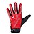 cheap Bike Gloves / Cycling Gloves-KORAMAN Bike Gloves / Cycling Gloves Breathable Anti-Slip Sweat-wicking Protective Sports Gloves Winter Silicone Gel Mountain Bike MTB Red for Adults&#039; Camping / Hiking / Caving