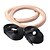 cheap Fitness &amp; Yoga Accessories-Wood Gymnastic Rings with Buckle Straps Wooden Fitness Gym Rings for Strength Training, Crossfit Pull Ups and Dips Workout Gym Exercise Fitness Adjustable Olympic Muscular Bodyweight Training Crossfit