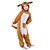 cheap Kigurumi Pajamas-Kid&#039;s Kangaroo Kigurumi Pajamas Onesie Pajamas Polar Fleece Orange Cosplay For Animal Sleepwear Cartoon Halloween Festival / Holiday / Christmas