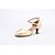 ieftine Pantofi Dans Clasic &amp; Modern-Pentru femei Pantofi Moderni Călcâi Adidași Toc Cubanez Piele Originală Sclipici Strălucitor Pliuri Volane Vișiniu / Negru / Argintiu / EU42