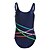 voordelige Sportieve badmode-Dames Zwempak Bodysuit Gestreept