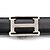 Χαμηλού Κόστους Αντρικά Αξεσουάρ-Men&#039;s Work Casual Alloy Waist Belt - Solid Colored Stylish
