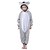cheap Kigurumi Pajamas-Kid&#039;s Kigurumi Pajamas Koala Onesie Pajamas Polar Fleece Gray Cosplay For Boys and Girls Animal Sleepwear Cartoon Festival / Holiday Costumes / Leotard / Onesie / Leotard / Onesie