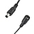 voordelige Lichtschakelaars-zdm 5.5x2.1mm dc stekker connector met schakelaar kabel voor 5050 3528 led strip licht 30cm