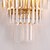 ieftine Lumini Flush Perete-QIHengZhaoMing Crystal Wall Lamps &amp; Sconces Living Room / Study Room / Office Metal Wall Light IP20 110-120V / 220-240V 3 W / E12 / E14