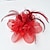 billige Fascinators-elegante fjer net fascinators hatte med fjer pels blomster 1 stk speciel lejlighed kentucky derby hestevæddeløb dame dag hovedbeklædning