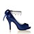 cheap Wedding Shoes-Women&#039;s Wedding Shoes Lace Up Sandals Ankle Strap Heels Wedding Heels Bridal Shoes Rhinestone Crystal Pearl Stiletto Heel Peep Toe Basic Pump Dress Party &amp; Evening Elastic Fabric Spring Summer Wine