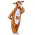 cheap Kigurumi Pajamas-Kid&#039;s Kangaroo Kigurumi Pajamas Onesie Pajamas Polar Fleece Orange Cosplay For Animal Sleepwear Cartoon Halloween Festival / Holiday / Christmas