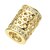 Χαμηλού Κόστους Χάντρες-DIY Κοσμήματα 1 τεμ Ștrasuri Προσομειωμένο διαμάντι Κράμα Χρυσό Ασημί Χρυσό Τριανταφυλλί Κύλινδρος Χάντρα 0.5 cm DIY Κολιέ Βραχιόλια