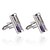 cheap Men&#039;s Accessories-Cufflinks Formal Elegant Fashion Alloy Brooch Jewelry White Purple Blue For Wedding Evening Party