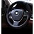 זול כיסויים להגה-כיסויים להגה עור אמיתי שחור עבור BMW X3 / X5 / סדרה 3 כל השנים