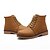 baratos Sapatos Oxford para Homem-Homens Sapatos Confortáveis Borracha Primavera / Outono Tênis Preto / Amarelo / Marron / Cadarço / Ao ar livre