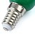 billige Lyspærer-1 stk 0.5 W LED-lysestakepærer 30 lm E14 C35 8 LED perler Dyp Led Dekorativ Grønn 100-240 V / RoHs