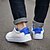 abordables Baskets Homme-Homme Chaussures de confort Polyuréthane Printemps / Automne Basket Blanc / Bleu / Blanc et vert / Blanche