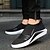 cheap Men&#039;s Sneakers-Spring / Fall Comfort Casual Outdoor Sneakers Knit White / Black