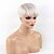 cheap Human Hair Capless Wigs-Human Hair Blend Wig Short Straight Pixie Cut Straight Side Part Machine Made Women&#039;s Natural Black #1B Silver Medium Auburn#30 8 inch