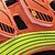 cheap Cycling Shoes-Tiebao® Road Bike Shoes Nylon Waterproof Breathable Anti-Slip Cycling Black Orange Men&#039;s Cycling Shoes / Cushioning / Ventilation / Synthetic Microfiber PU / Cushioning / Ventilation