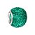 billige Perler-DIY Smykker 10 stk Perler Legering Svart Lilla Fuksia Grønn Blå Rund Perlene 0.45 cm DIY Halskjeder Armbånd