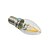 abordables Bombillas LED tipo globo-brelong 2 pcs 2w dimmable bombilla de filamento led ac 220v rojo / blanco / blanco cálido / e12 / e14