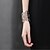 cheap Cuff Bracelets-Women&#039;s Cuff Bracelet Geometrical Ladies Vintage western style Stainless Steel Bracelet Jewelry Silver For Gift Daily