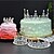 זול עוגות מסיבת חתונה-נושא אגדות חתונה קישוט לעוגה סגסוגת סגנון חמוד ריינסטון אביב, סתיו, חורף, קיץ 1 pcs כסף