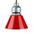 abordables Éclairages pour îlot-1 lumière 14cm (5.6inch) LED suspension cône en métal peint finitions vintage / country 110-120v / 220-240v
