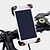 cheap Phone Mounts &amp; Holders-Bike Mobile Phone Mount Stand Holder Adjustable Stand Mobile Phone Buckle Type ABS Holder