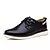 billige Oxfordsko til herrer-Herre sko Lakklær Vår / Høst Komfort / Bullock sko Oxfords Gange Brun / Svart / Blå / Pen sko