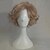 baratos Perucas Sintéticas sem Touca-Synthetic Wig Wavy Wavy Wig Blonde Medium Length Blonde Synthetic Hair Blonde hairjoy